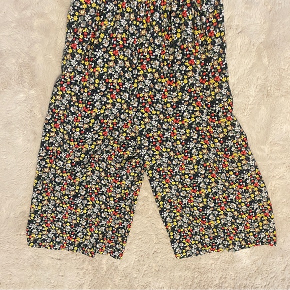 AUW Floral Print Spaghetti Strap Romper - Picture 4 of 7
